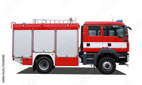 Fototapeta fire truck