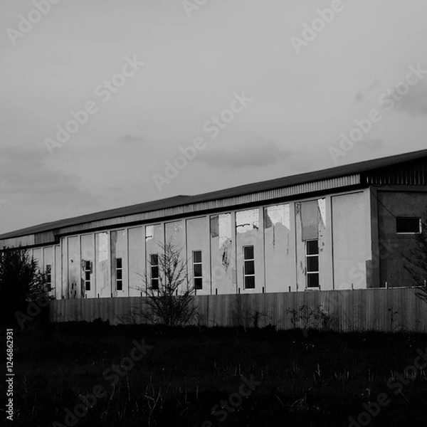 Obraz old abandoned factory