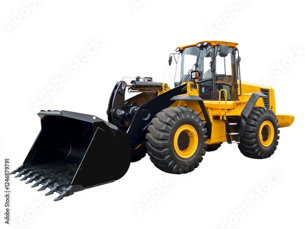 Obraz Modern front loader 