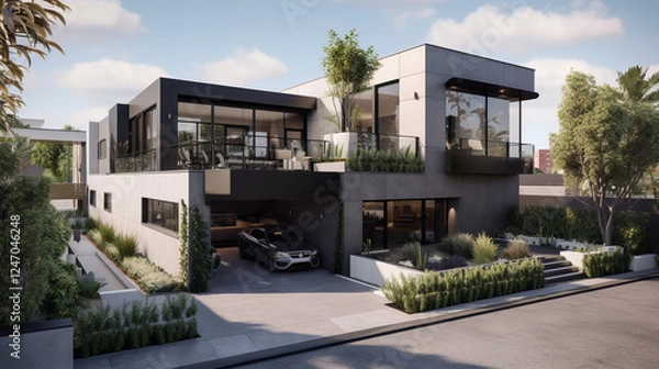 Obraz old house in the park