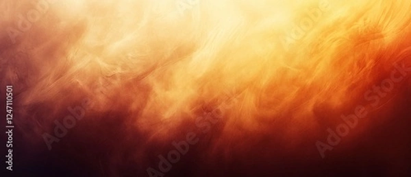 Obraz Abstract Orange and Brown Swirling Texture