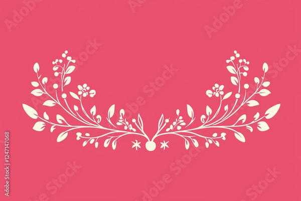 Obraz abstract floral background