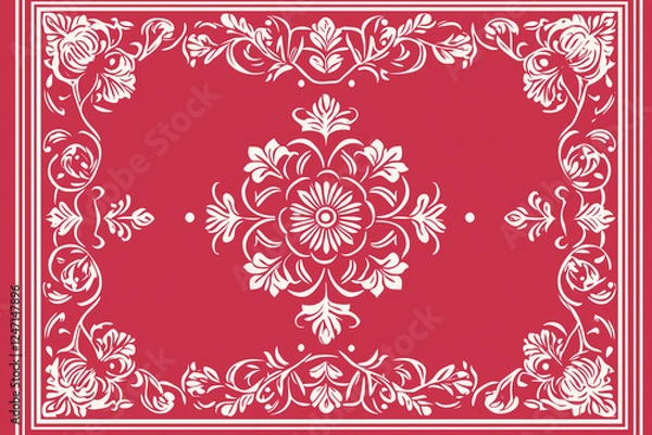 Fototapeta abstract floral background