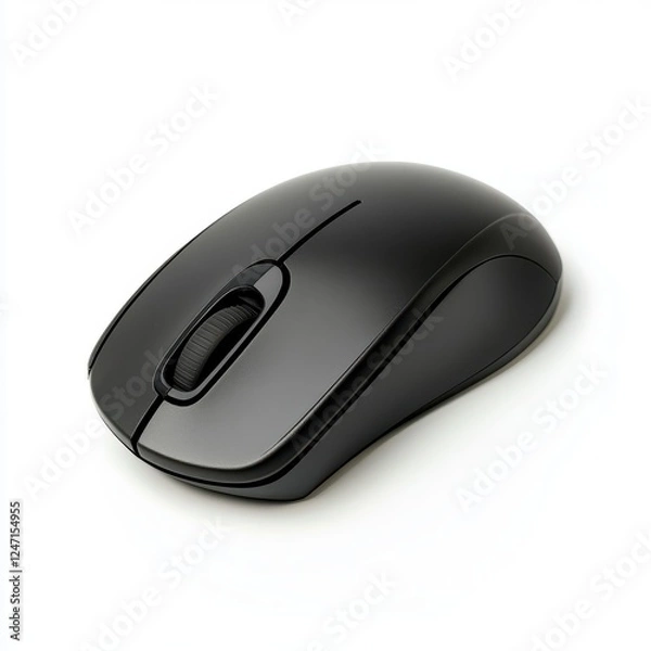 Obraz Wireless mouse isolated on white background.