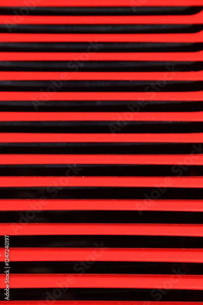 Fototapeta coche deportivo clásico rojo carrocería de rejilla con textura abstracta 4M0A9112-as25