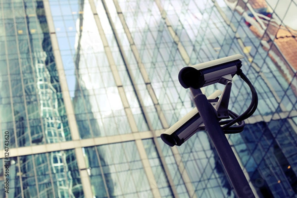 Fototapeta Security camera