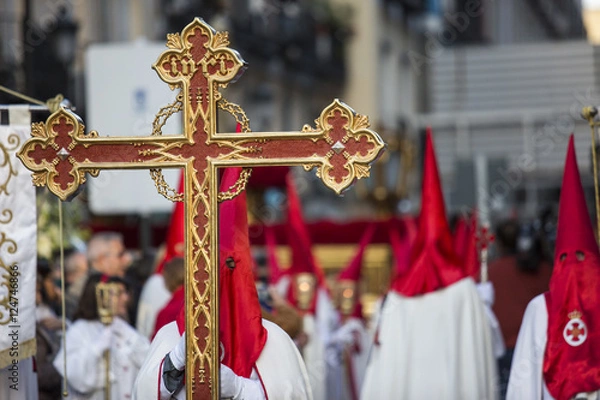 Fototapeta Easter in Madrid, Spain