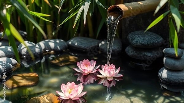 Obraz Jardín de Reflexión