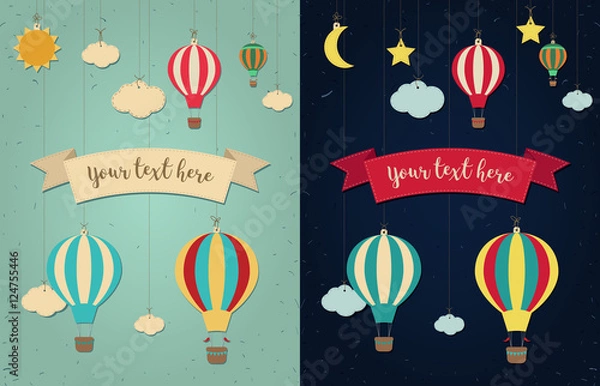 Obraz Hot air balloon.