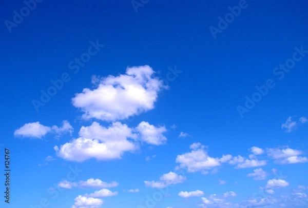 Obraz niebo z chmurami