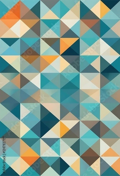 Fototapeta abstract geometric background