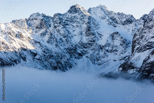 Obraz Mountains - View toward High Tatra Mountains