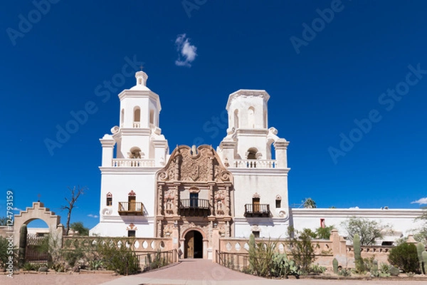 Fototapeta Mission San Xavier del Bac