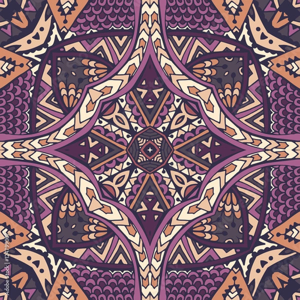 Obraz ethnic seamless vector pattern ornamental