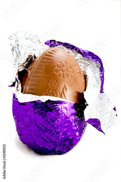Obraz Easter egg in wrapping
