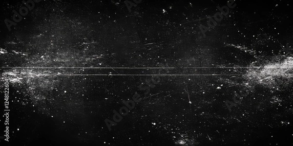 Fototapeta Grainy and smudged effect creating a dramatic backdrop.