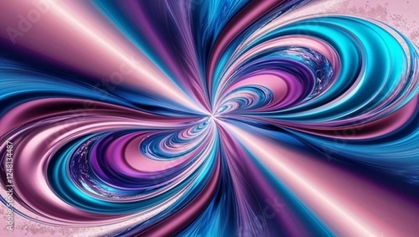 Obraz Vibrant Abstract Background with Dynamic Patterns	