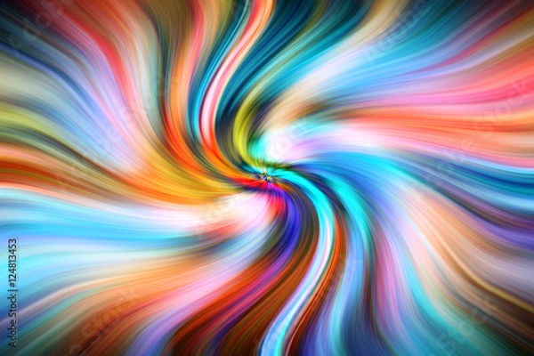 Fototapeta Abstract twirl stripes pattern background.