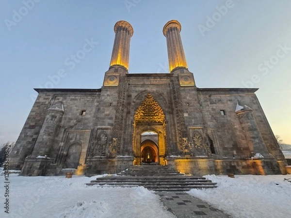 Obraz erzurum çifte minare