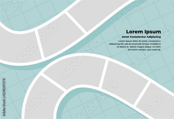 Fototapeta Pictures or photos frame collage layout abstract photo frames and digital photo wall template