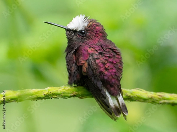 Obraz Snowcap (Microchera albocoronata)