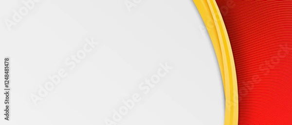 Obraz Overlap layer textured background design for banner, poster, presentation design