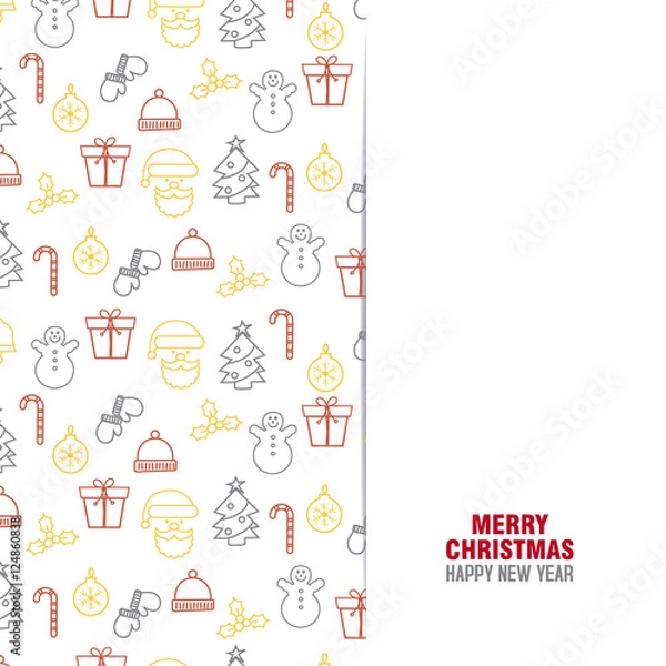 Obraz christmas background