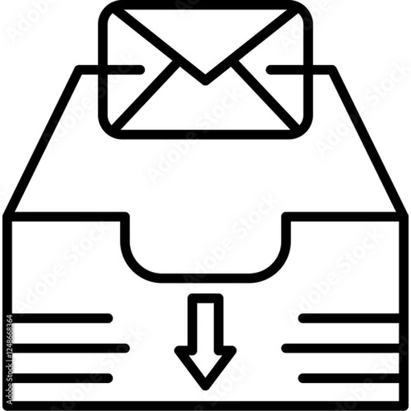 Obraz Email Archive Icon