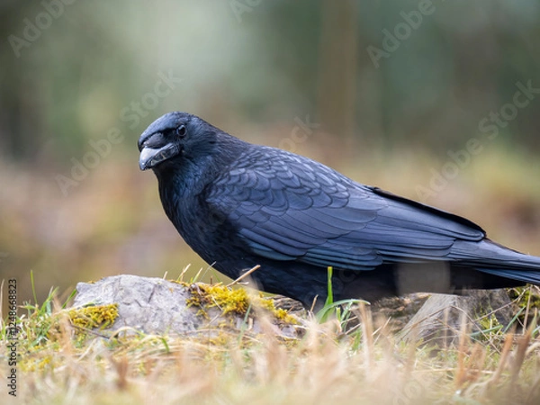 Fototapeta Rabenkrähe (Corvus corone)