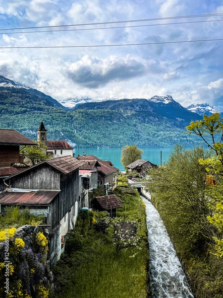Fototapeta Brienz, Switzerland