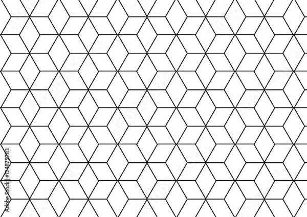 Obraz  abstract geometric pattern