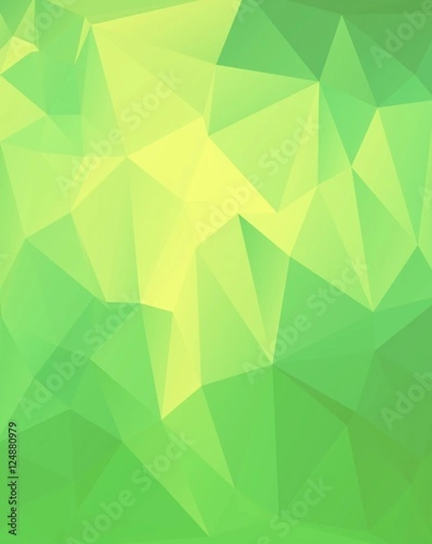 Obraz abstract pattern on green background 