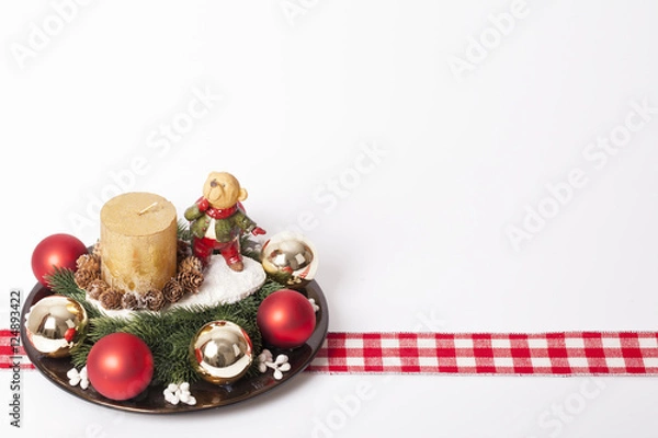 Fototapeta New Year's decoration