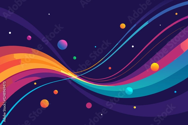Obraz abstract colorful background
