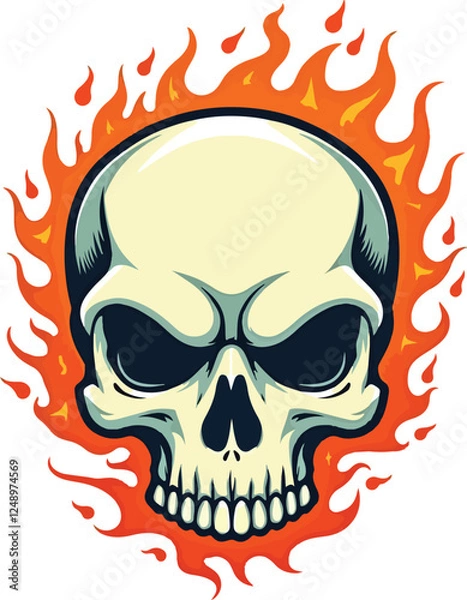 Obraz Creative retro t-shirt design vector illustration