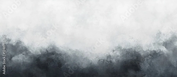 Fototapeta Minimalist Abstract Painting in Soft Grey Tones with Subtle Textures and Elegant Negative Space