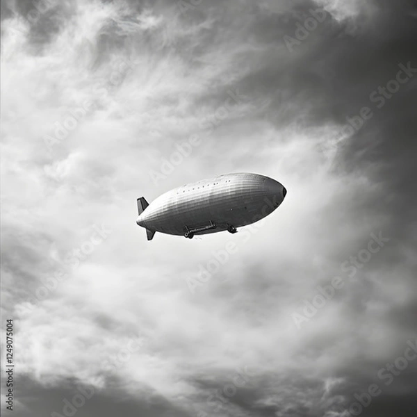 Obraz The Hindenburg Zeppelin