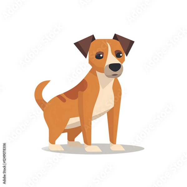 Obraz dog with a bone