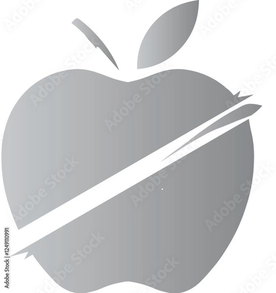 Obraz Apple-slicing icon 