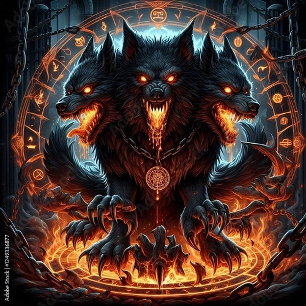 Obraz Infernal Cerberus Sigil