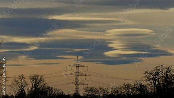 Obraz Seltene Wolken