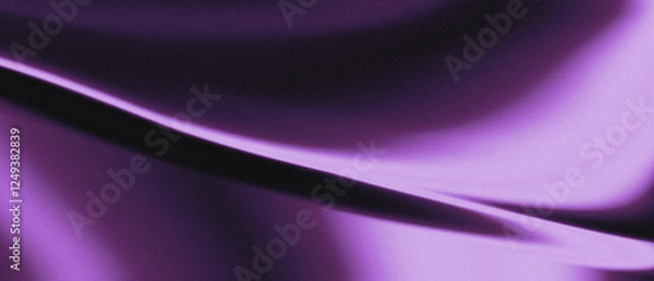 Fototapeta Grainy gradient background, dark purple violet lavender black, abstract noise texture banner, poster header backdrop design