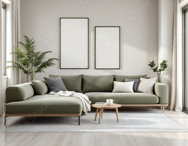 Obraz living room interior