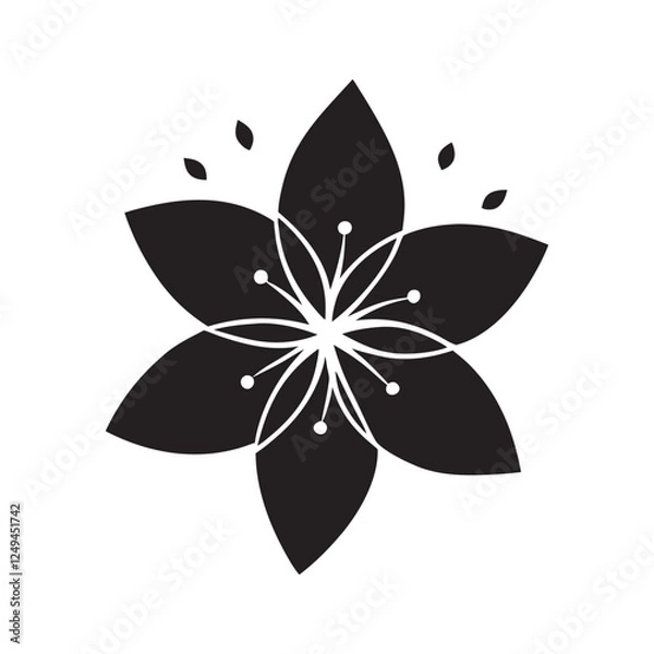 Obraz abstract floral background