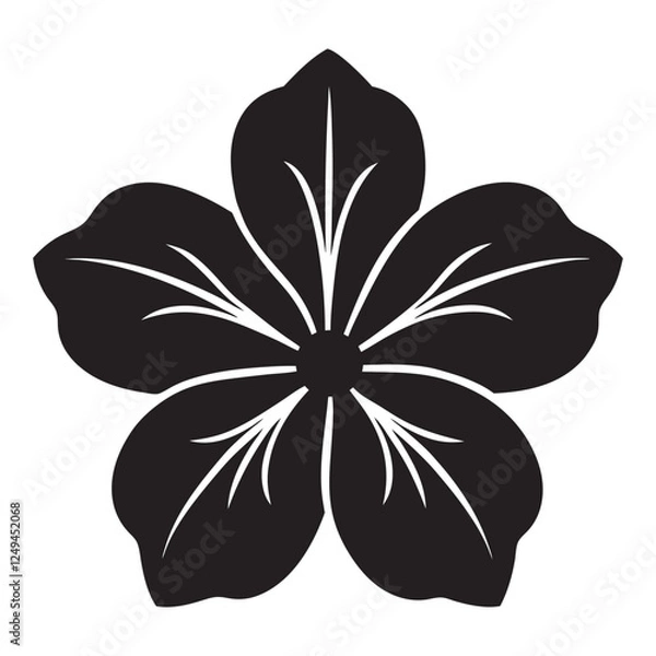 Obraz black and white flowers