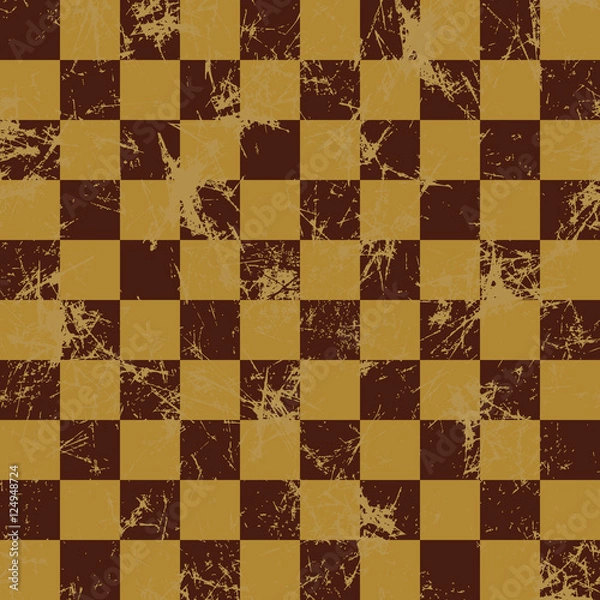 Fototapeta Vector seamless pattern, graphic illustration