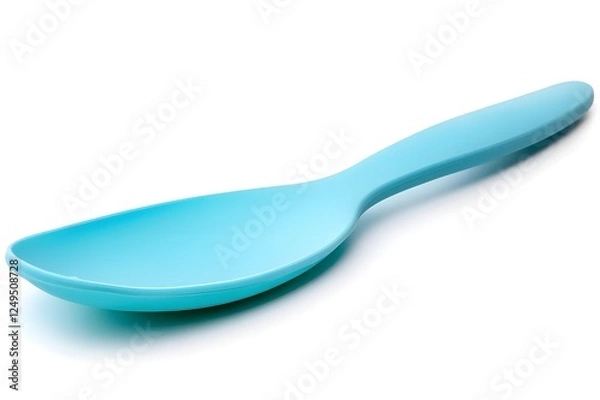 Obraz Silicone Spatula Isolated on White Background.