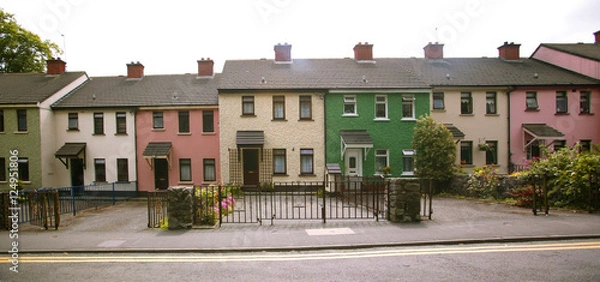 Obraz row of houses