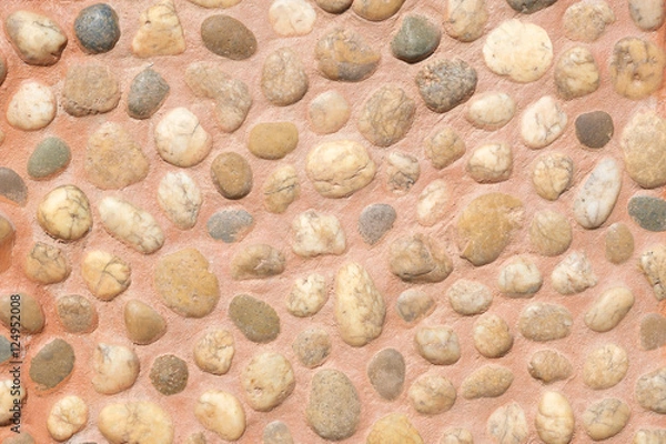 Obraz pattern of decorative slate stone wall surface