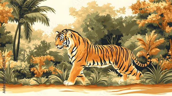 Obraz tiger in the forest